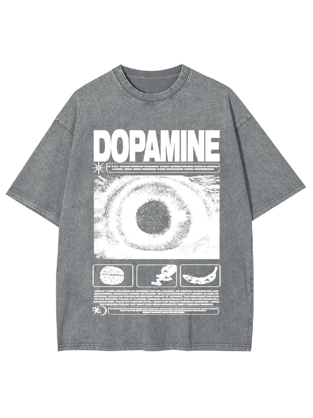 Dopamine Rush Washed Tshirt