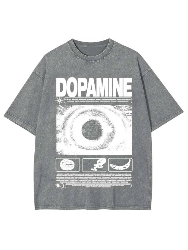 Dopamine Rush Washed Tshirt