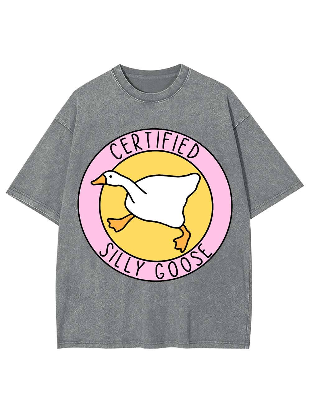 Certified Silly Goose Washed Tshirt