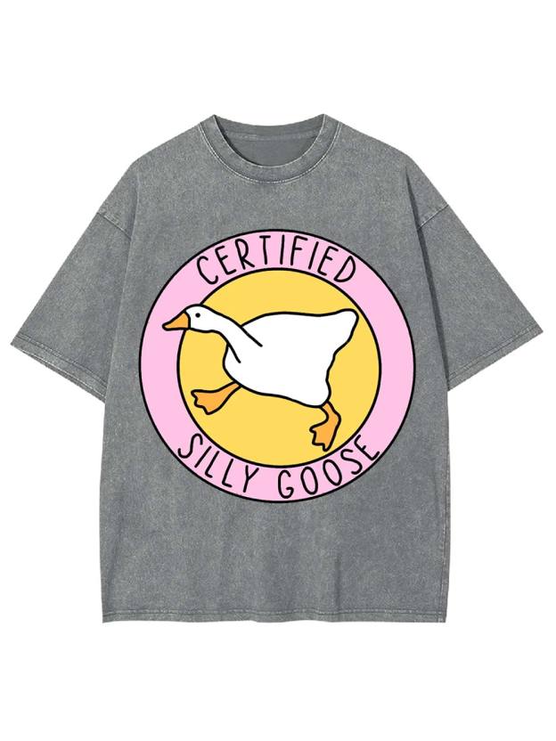 Certified Silly Goose Washed Tshirt
