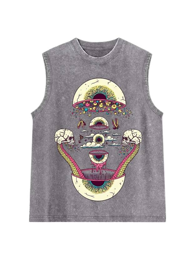 Cosmic Vision Washed Tank Top