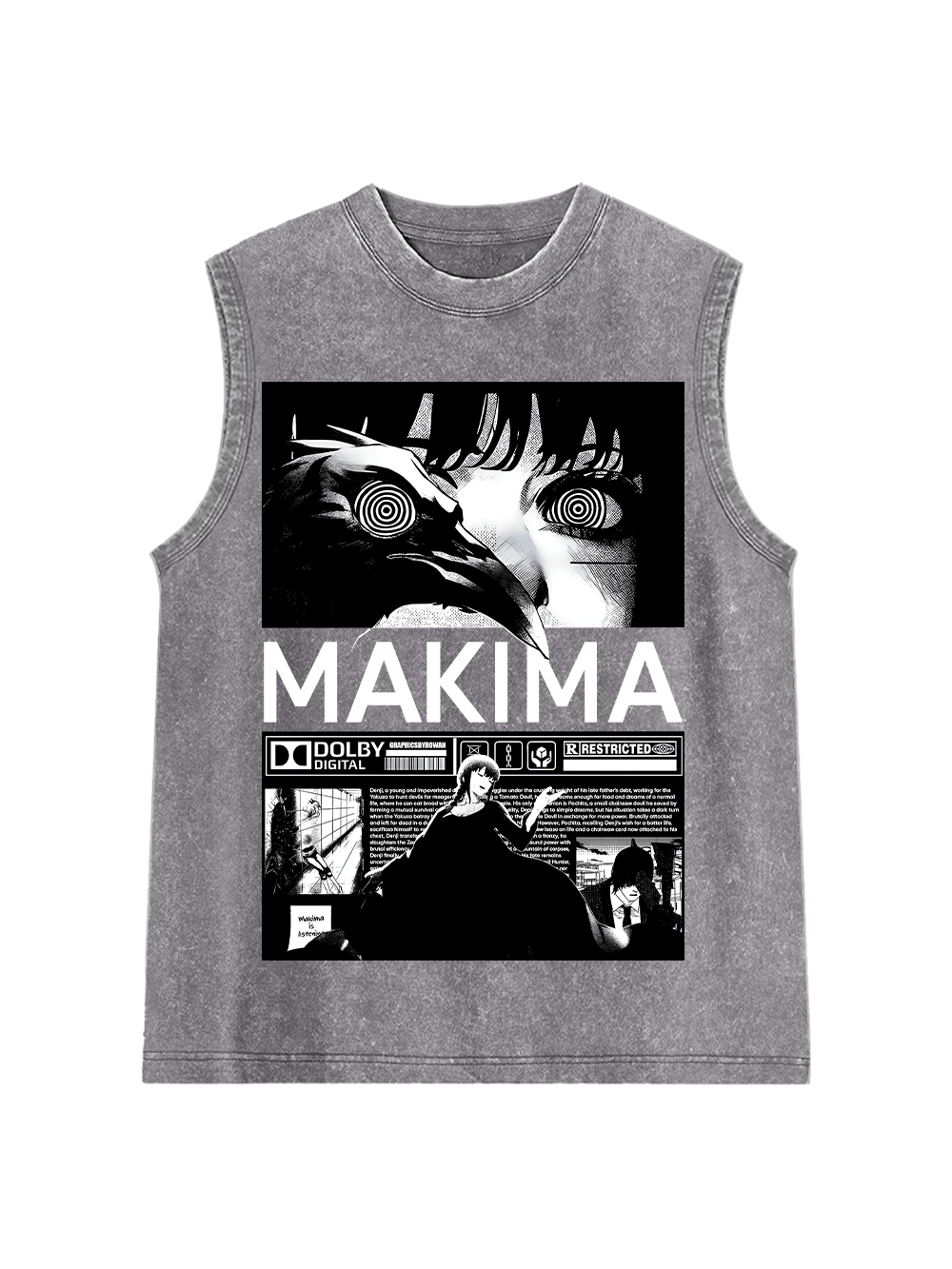 Makima Washed Tank Top