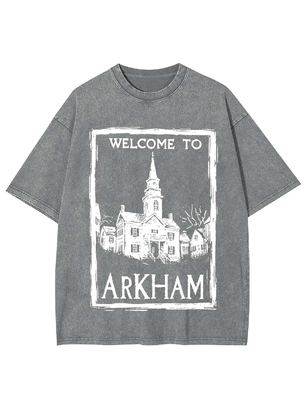 Welcome to Arkham Washed Tshirt