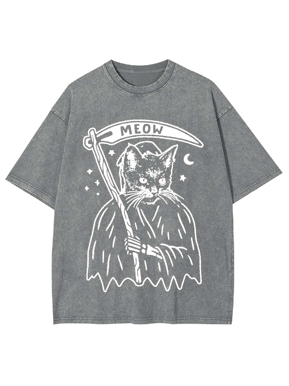 Meow Reaper Washed Tshirt