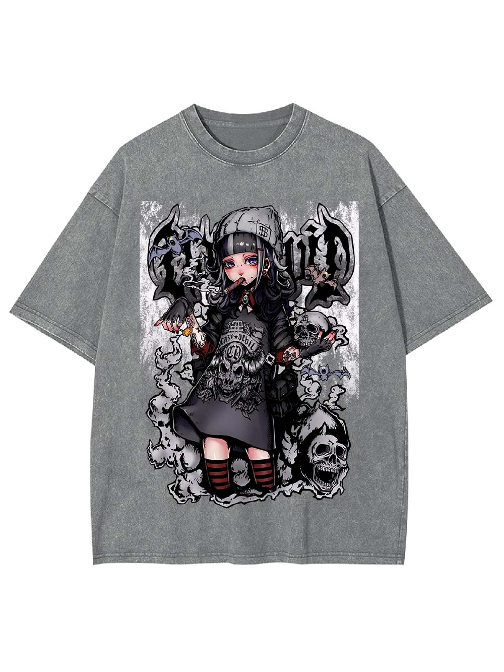 Gothic Reape Washed Tshirt