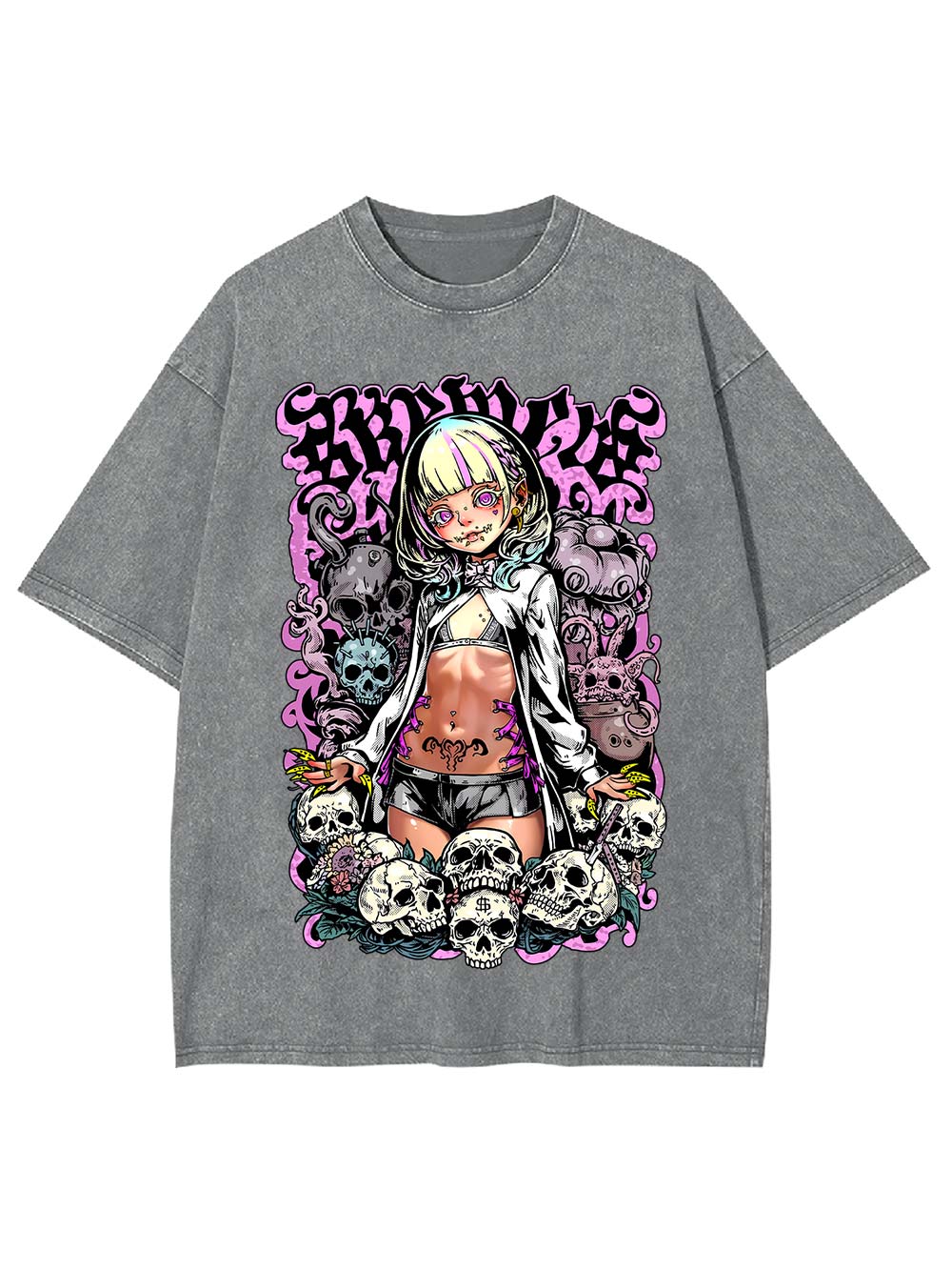 Queen of Chaos Washed Tshirt