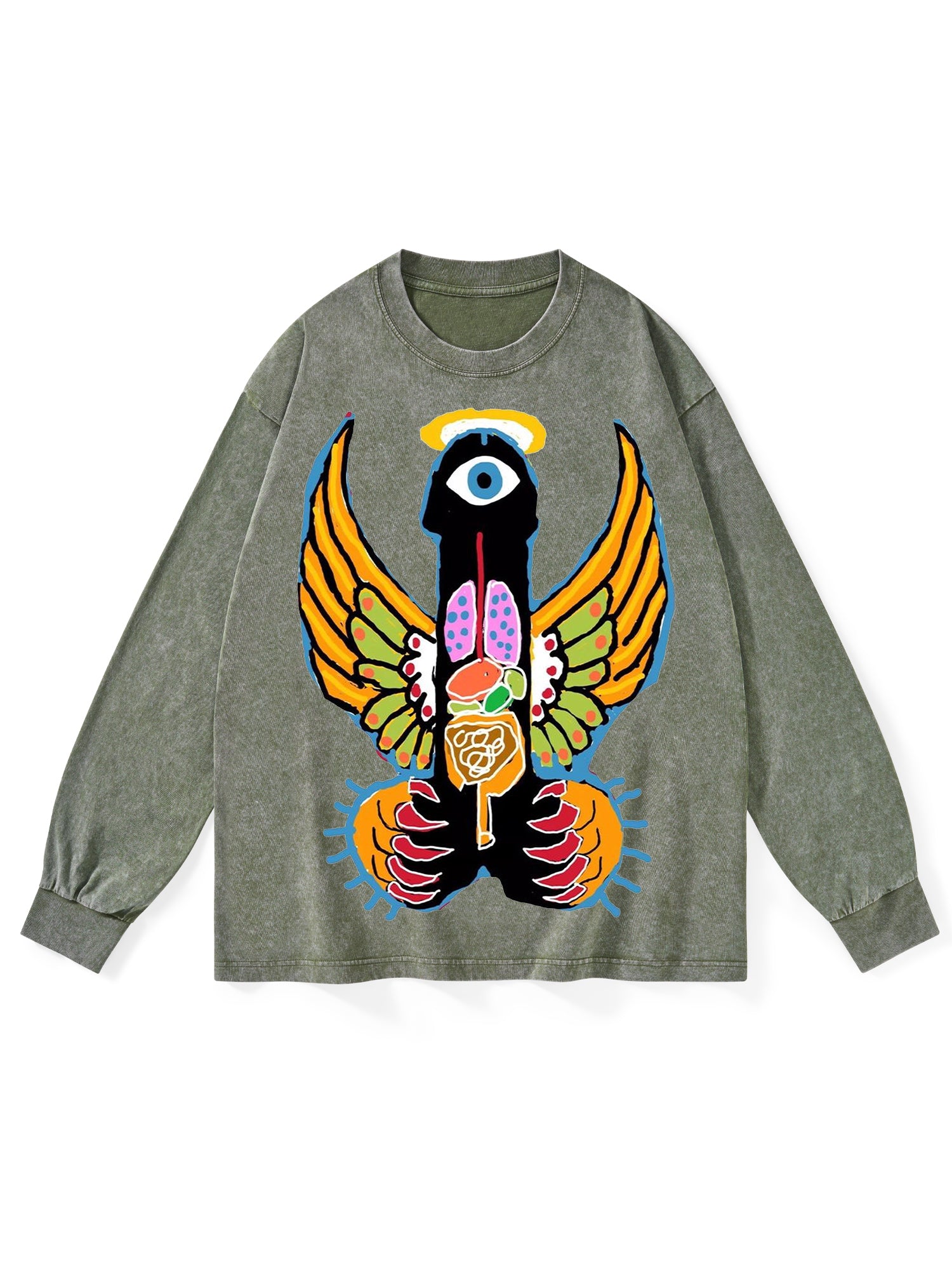 Do You Have One? Washed Long-Sleeve Tshirt-ClassyOutlaw