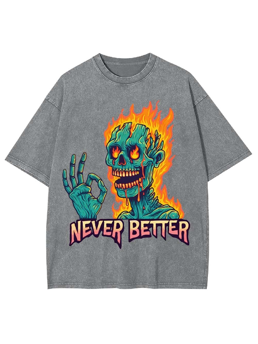 Never Better Washed Tshirt
