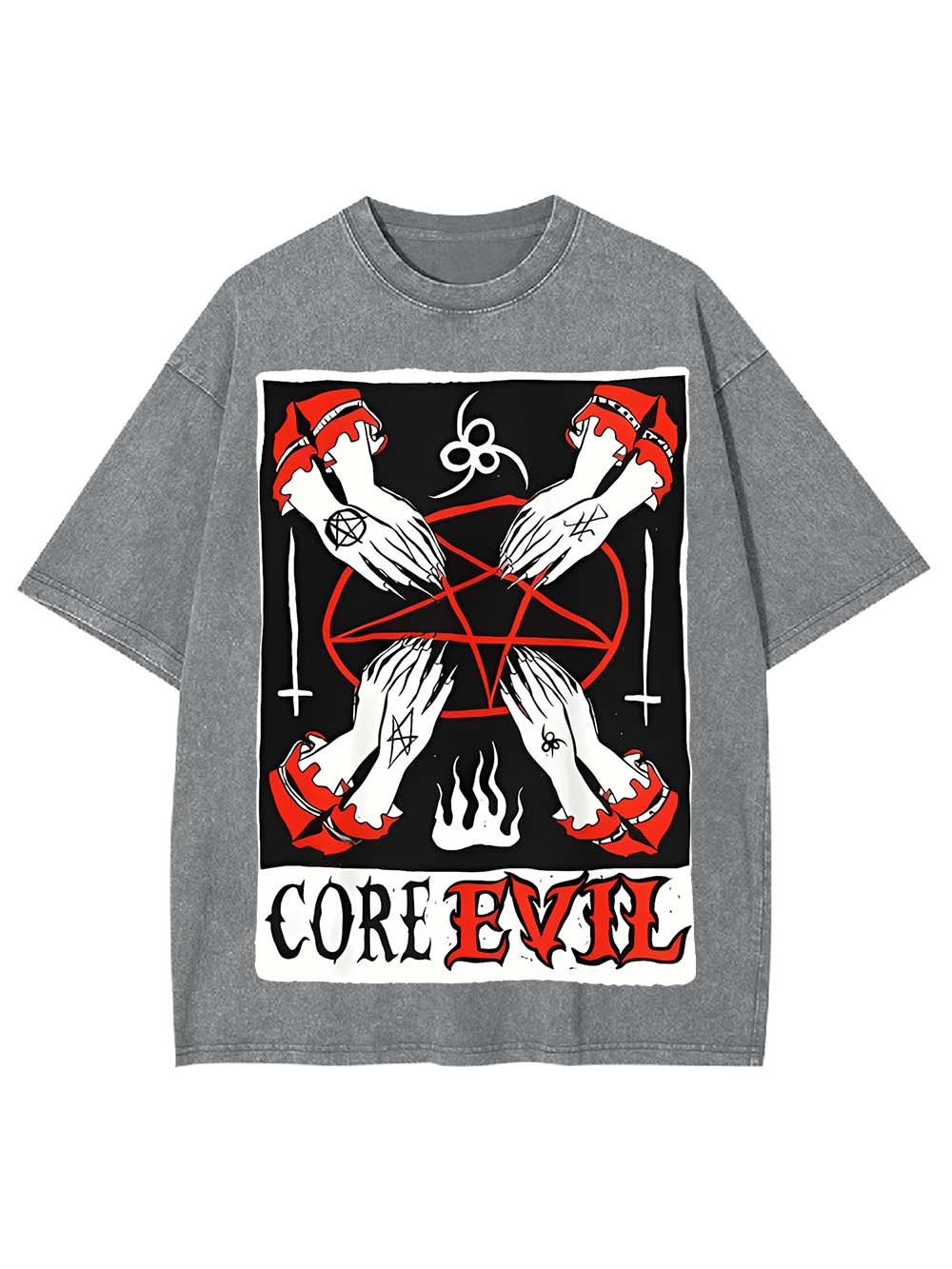 Core Evil Washed Tshirt