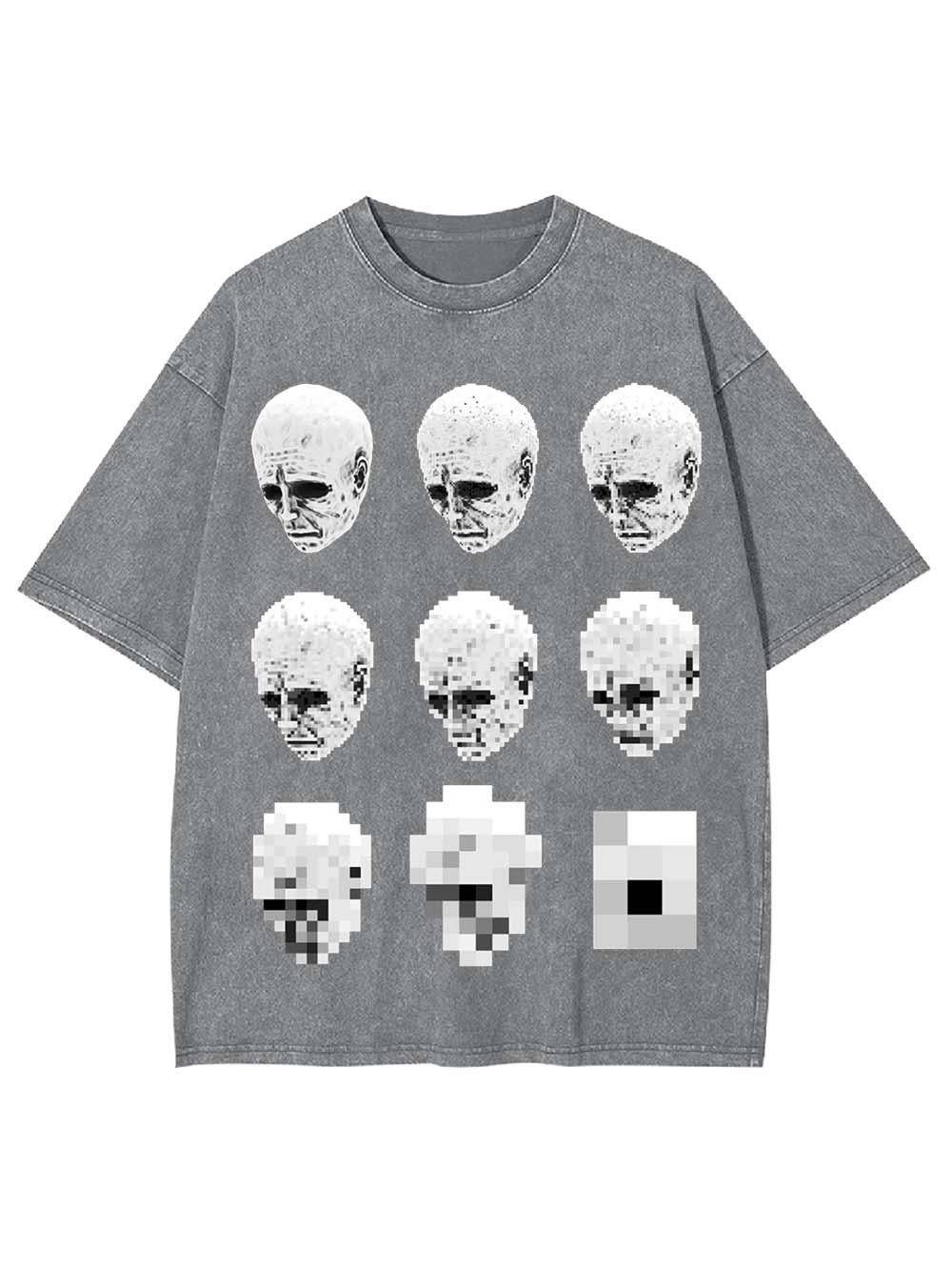 Descent into Pixels Washed Tshirt