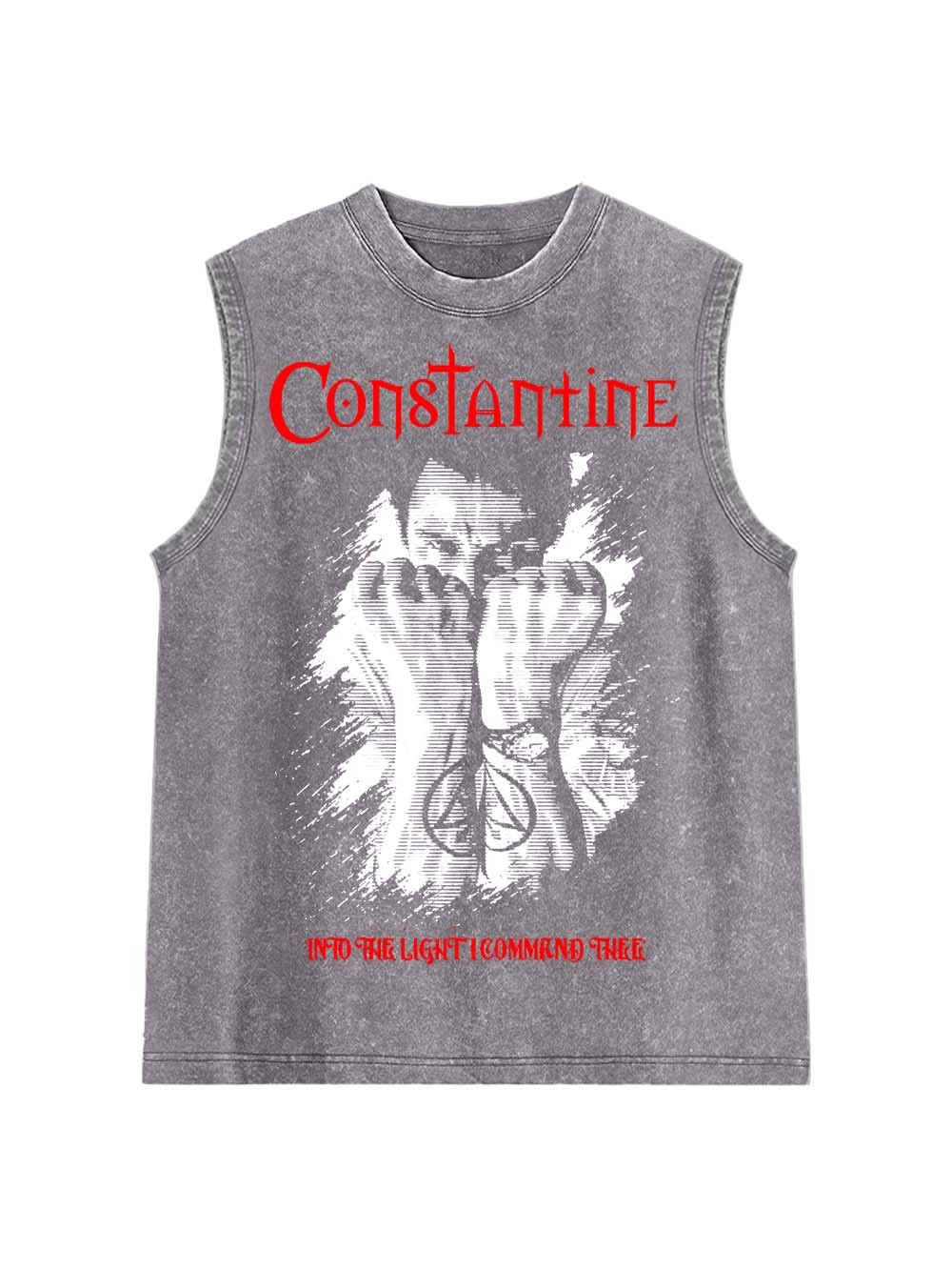 Into the Light Washed Tank Top