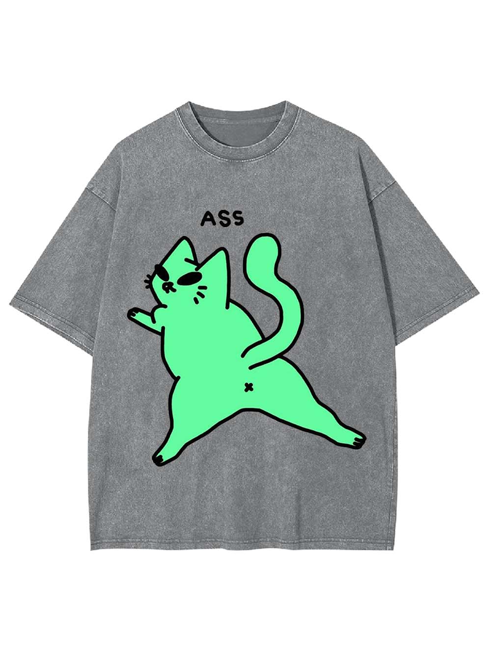 Cat's Ass Washed Tshirt