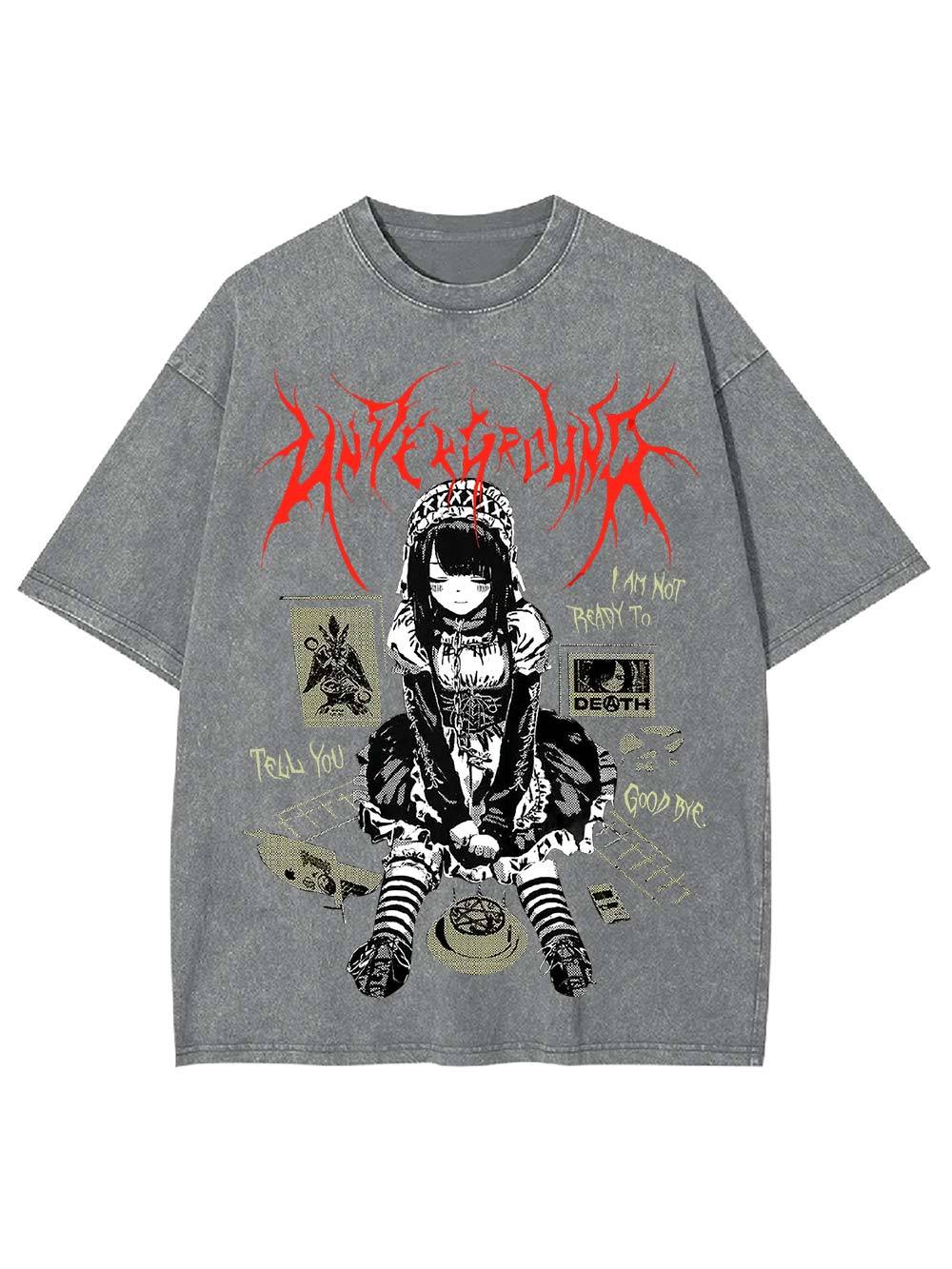 Not Ready to Say Goodbye Washed Tshirt