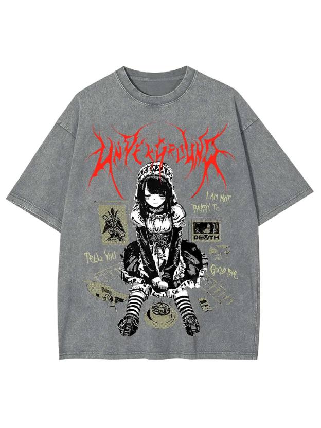 Not Ready to Say Goodbye Washed Tshirt