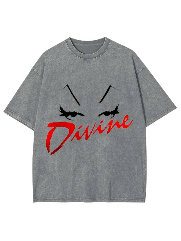 Divine Gaze Washed Tshirt