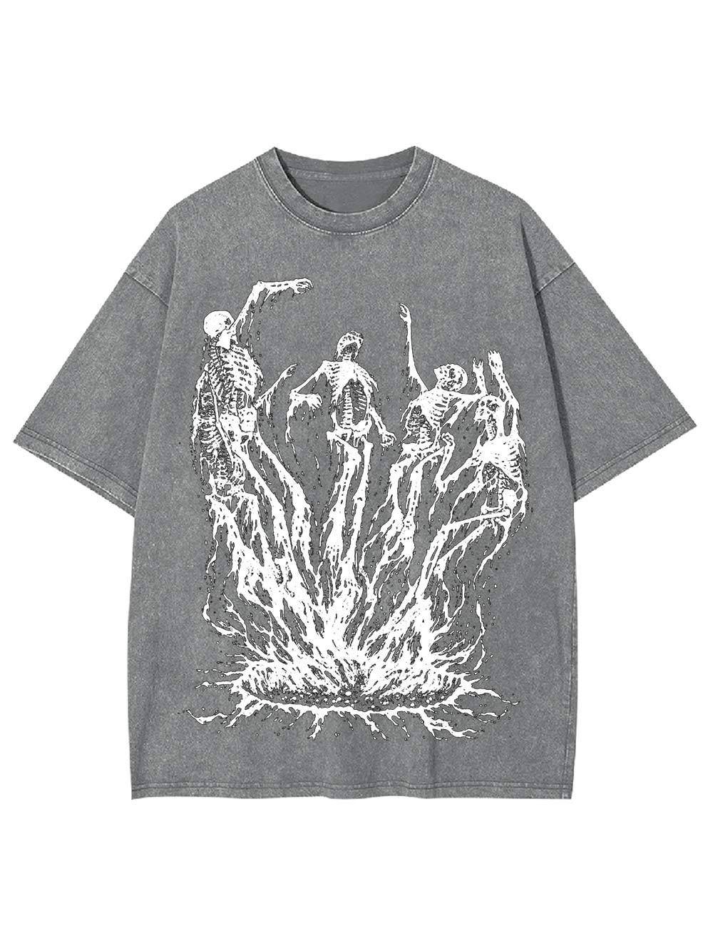 Rise from the Flames Washed Tshirt