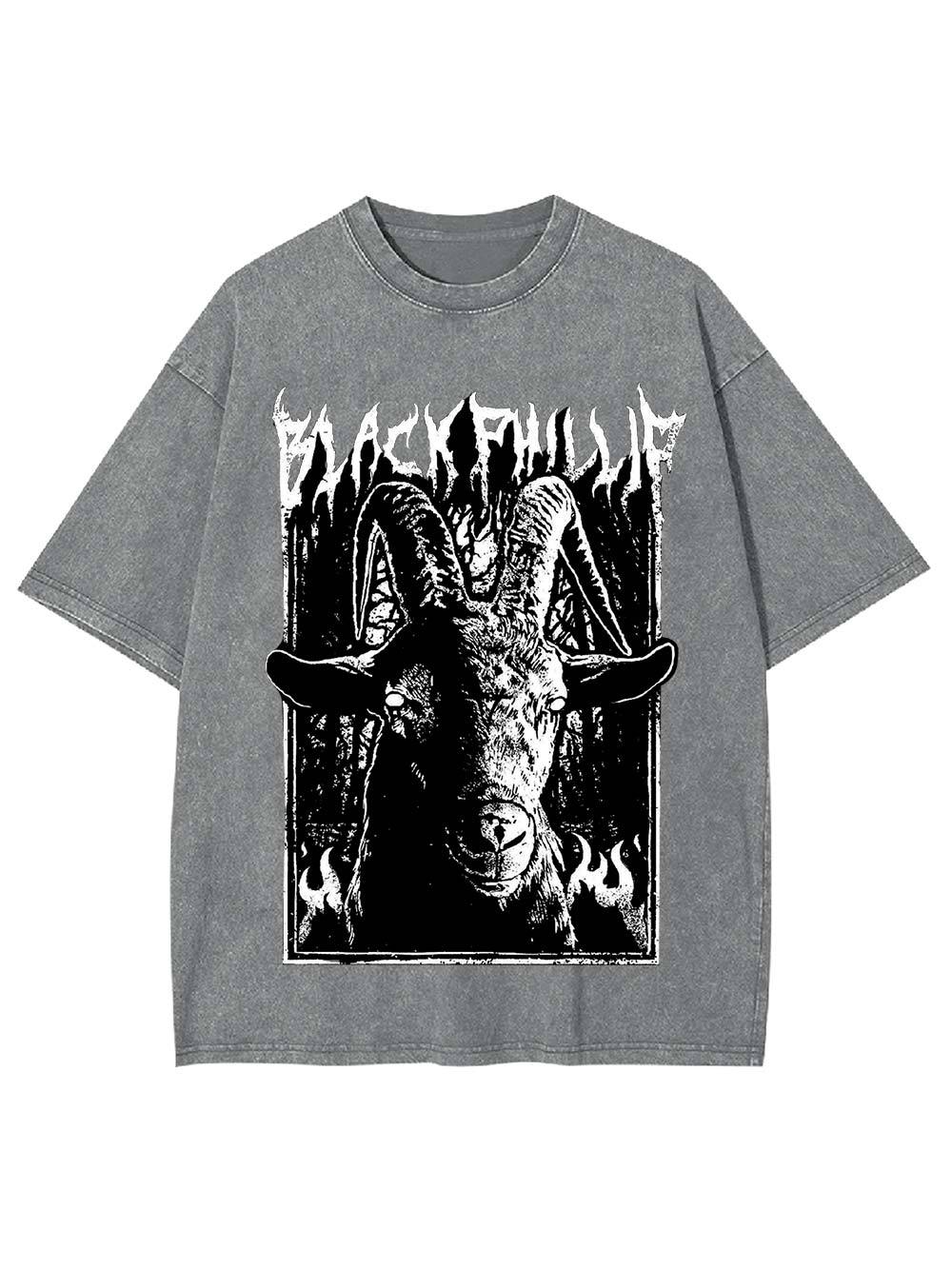 Black Phillip Washed Tshirt