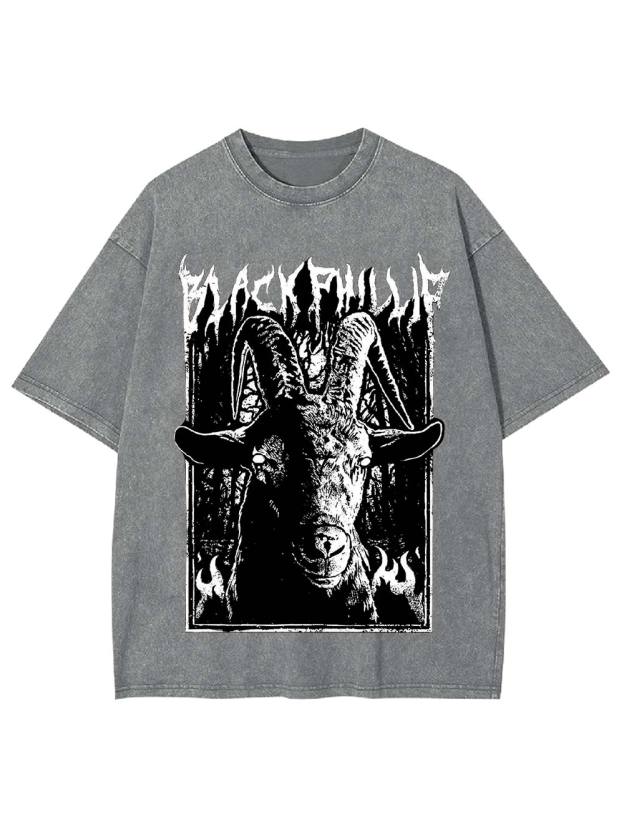 Black Phillip Washed Tshirt