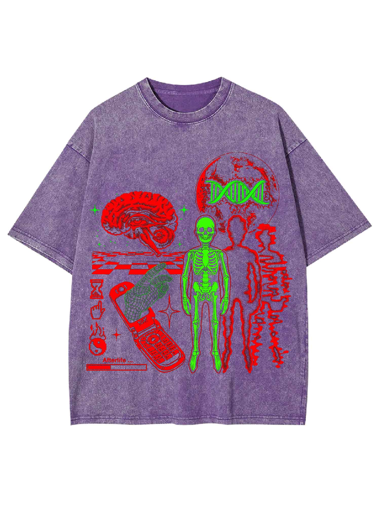 Digital Body Washed Tshirt