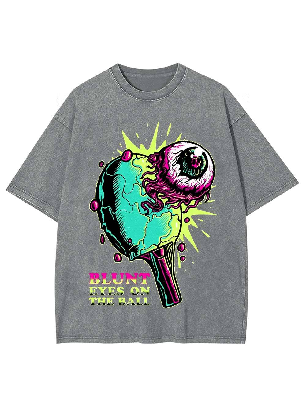 Blunt Eyes On The Ball Washed Tshirt