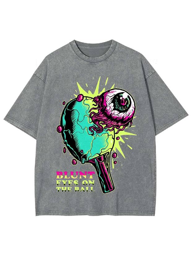 Blunt Eyes On The Ball Washed Tshirt