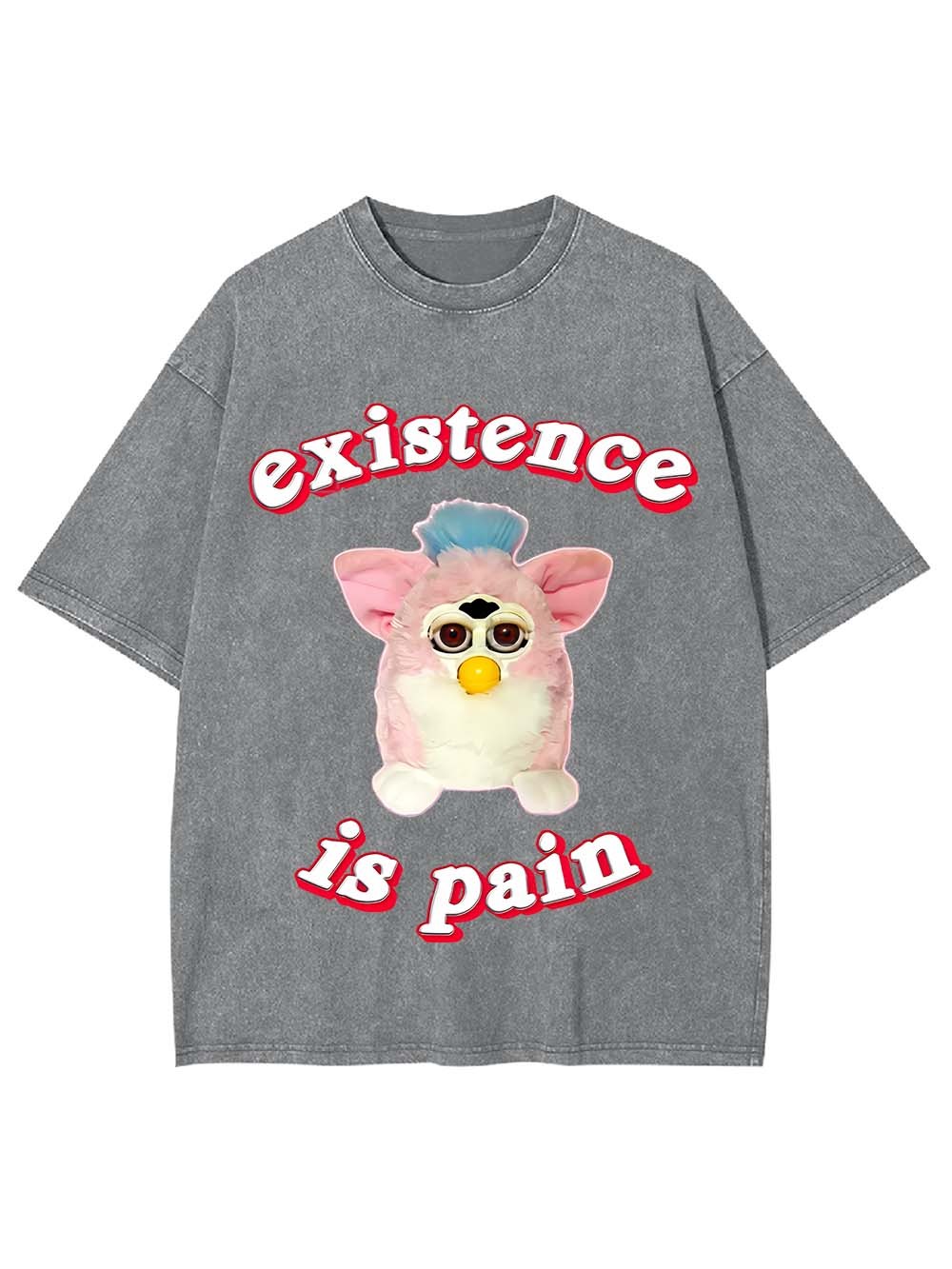 Existence Is Pain Washed Tshirt