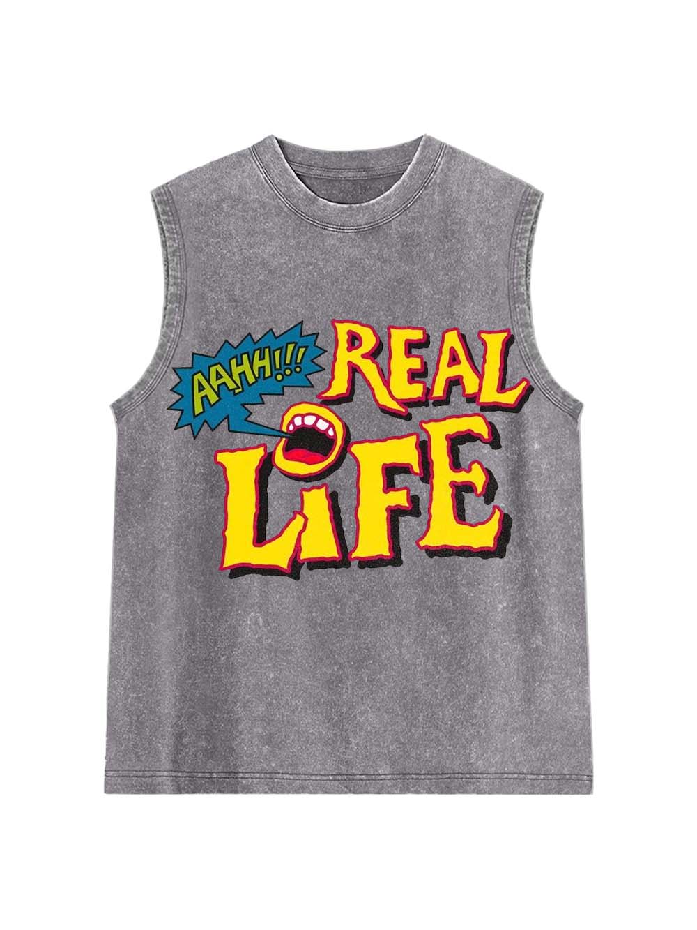 AAHH!!! Real Life Washed Tank Top
