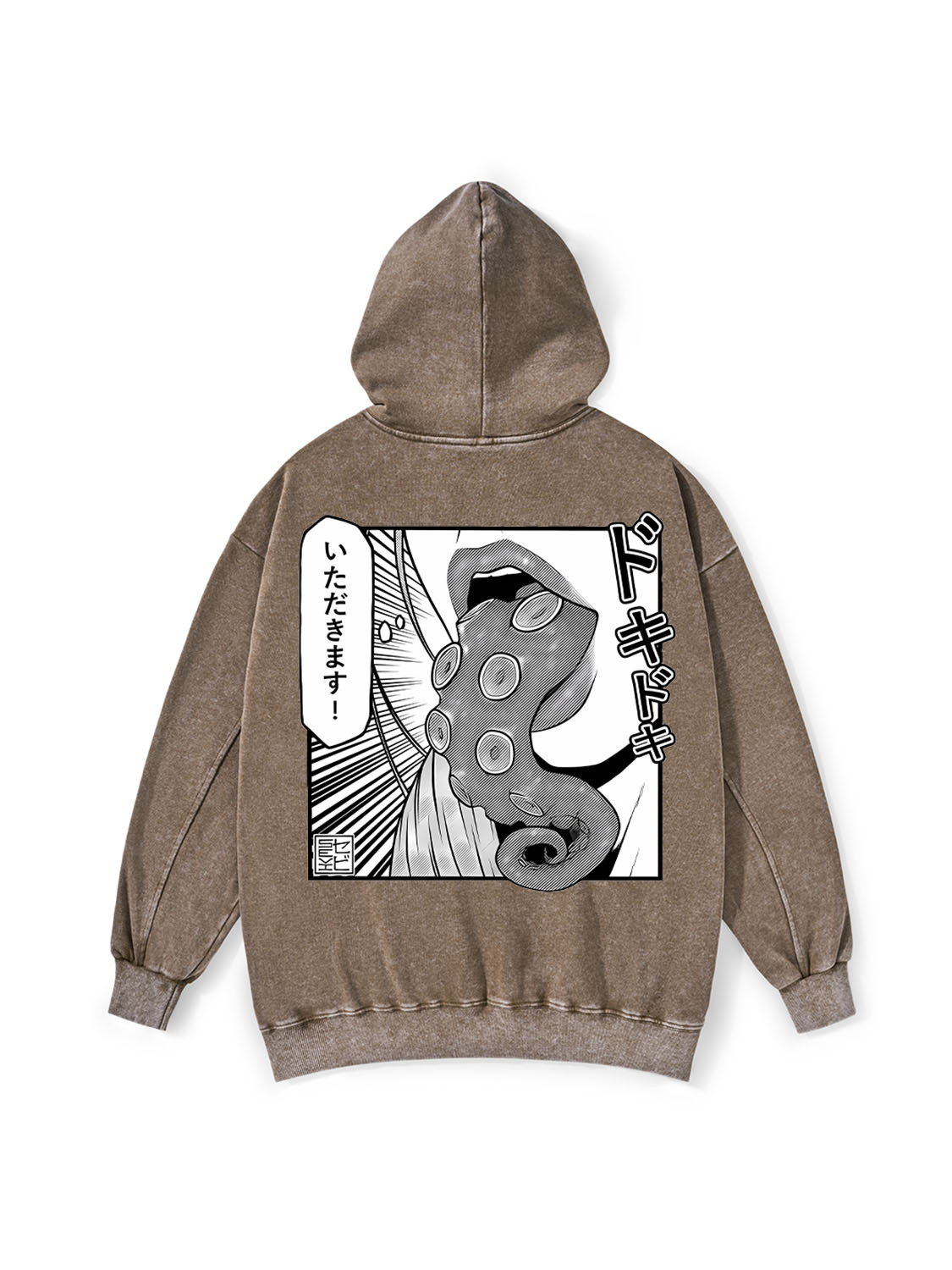 Tentacle Washed Hoodie