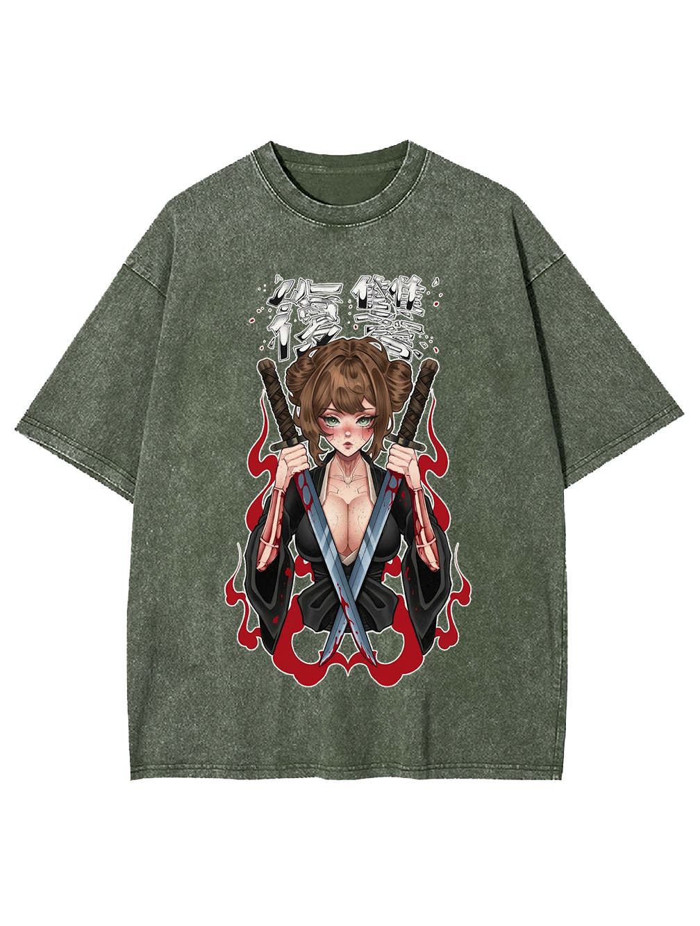 SAMURAI REVENGE WASHED TSHIRT