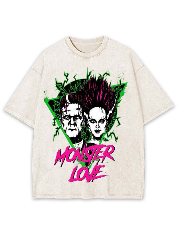 Monster Love Washed Tshirt