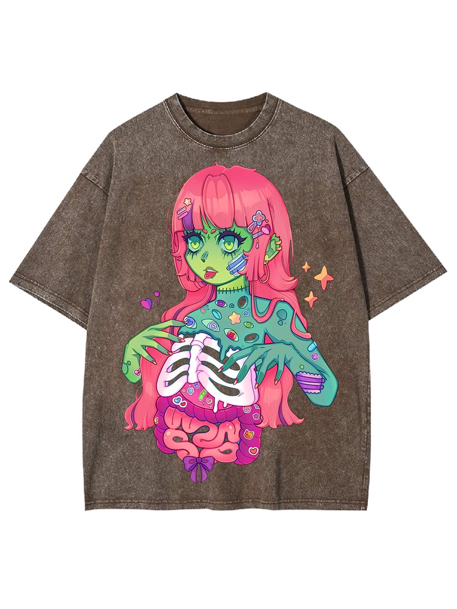 Zombie Sweetheart Washed Tshirt