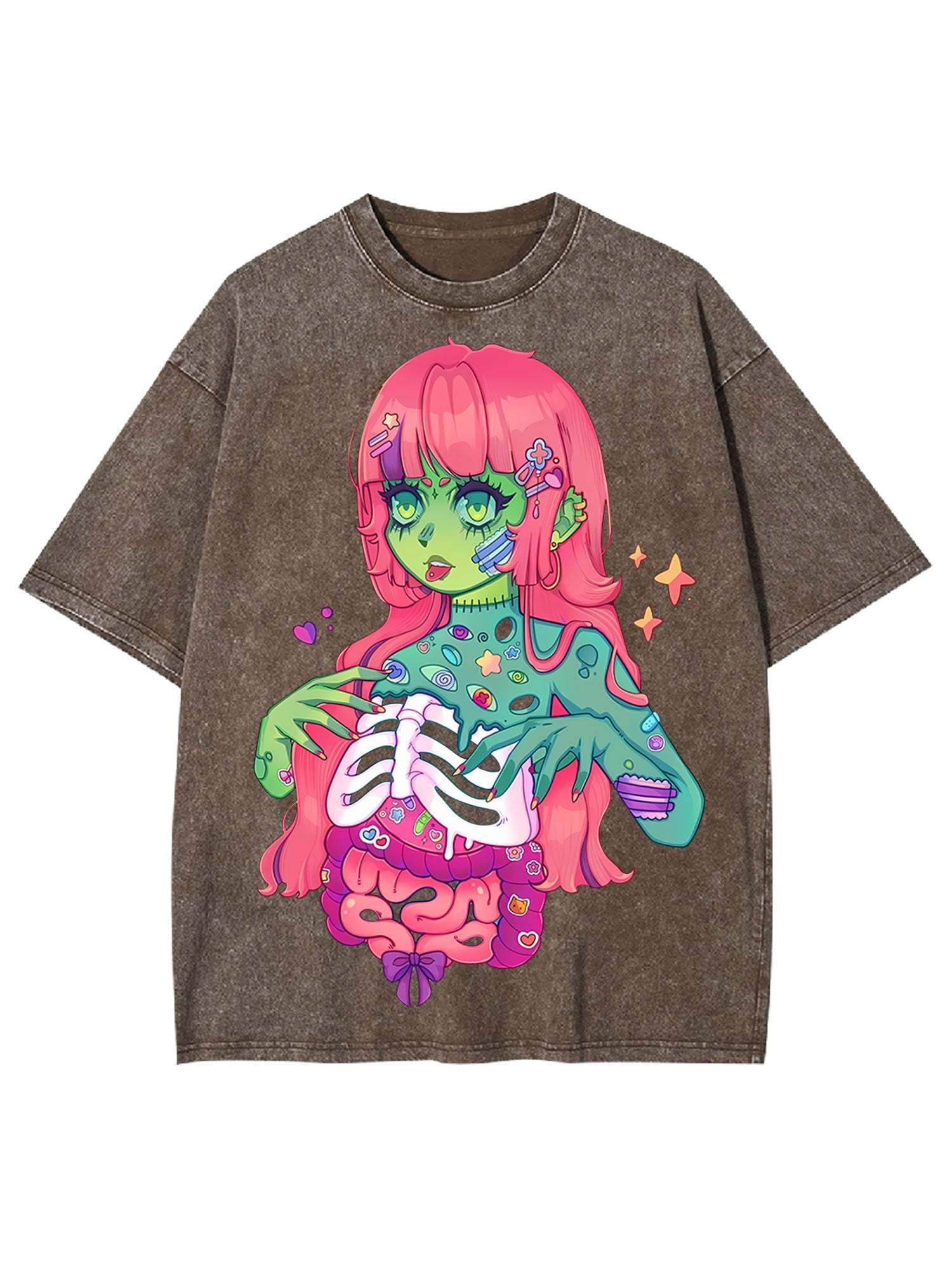 Zombie Sweetheart Washed Tshirt
