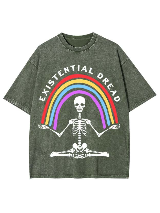 Existential Dread Washed Tshirt