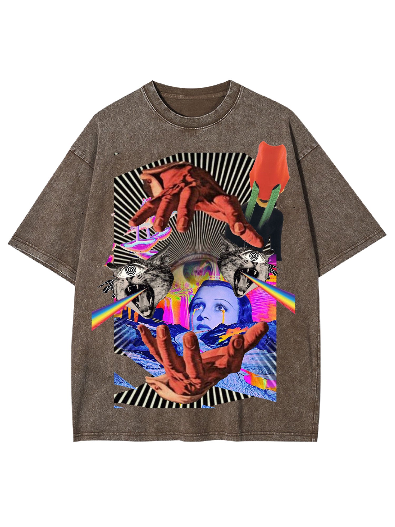 Mind Control Washed Tshirt