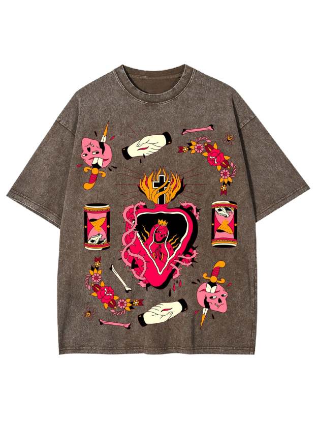 Heart Of Thorns Washed Tshirt