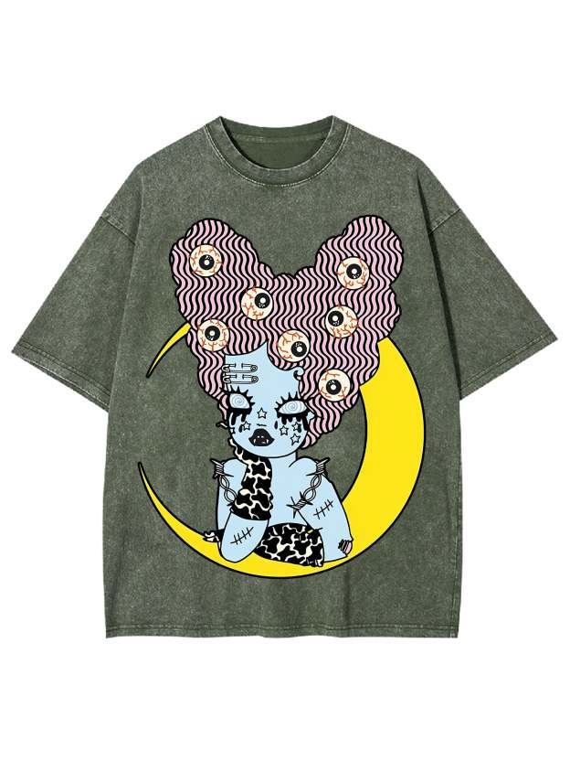 Moonlit Dreamscape Washed Tshirt