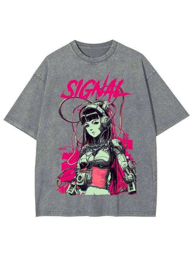 signal Washed Tshirt