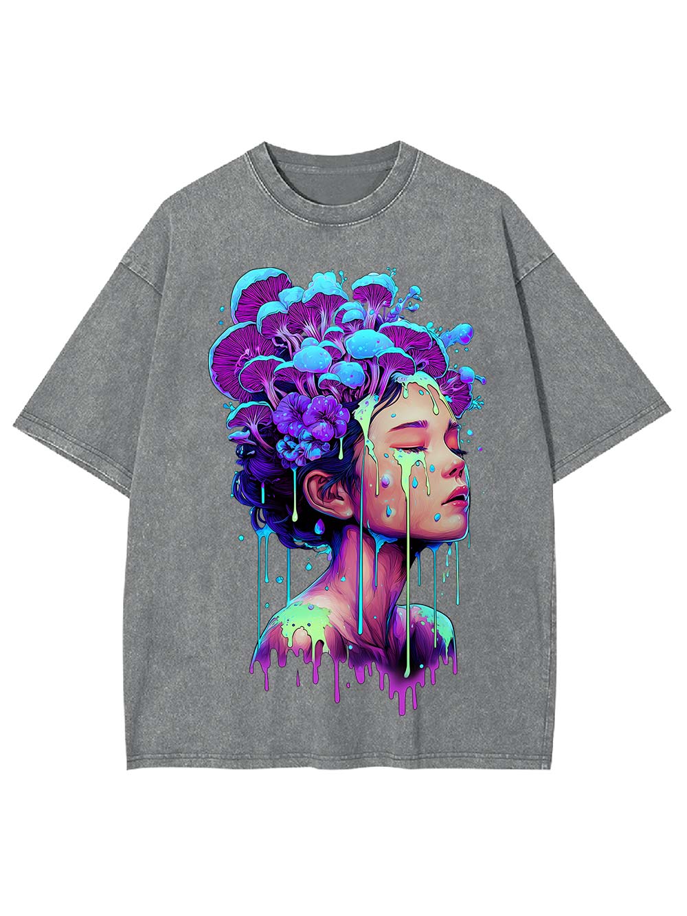 hauni mushroom Washed Tshirt