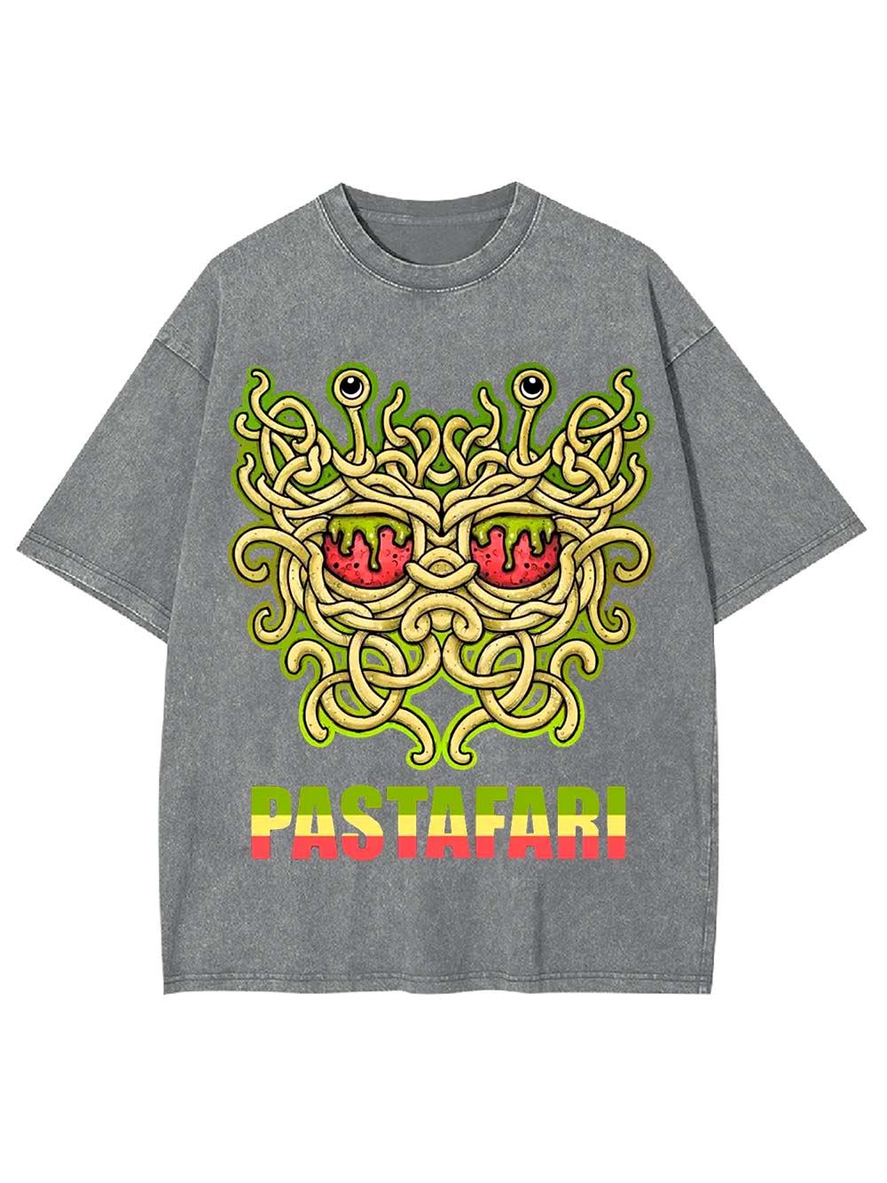 Pastafari Vibes Washed Tshirt