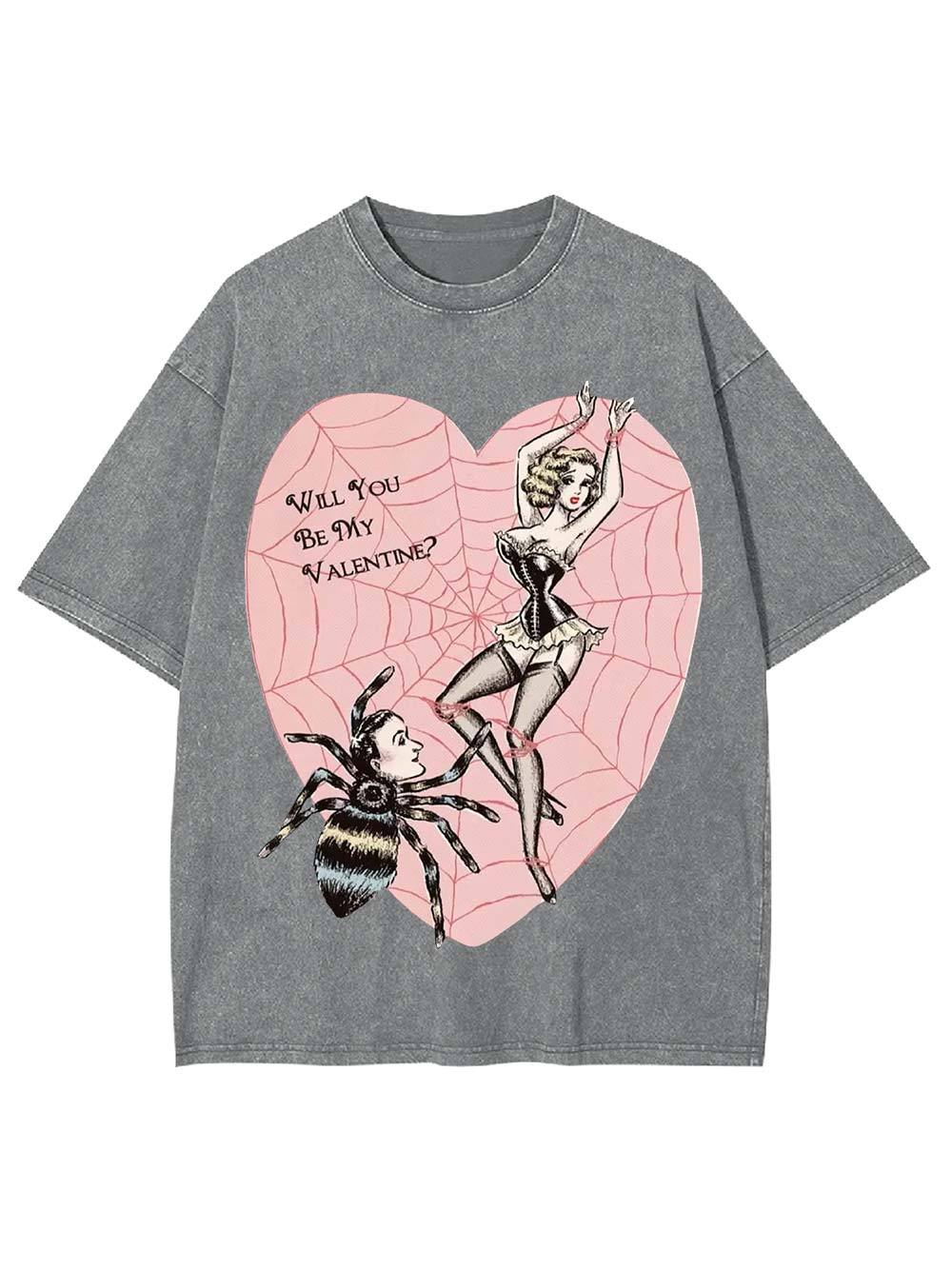 Web of Love Washed Tshirt