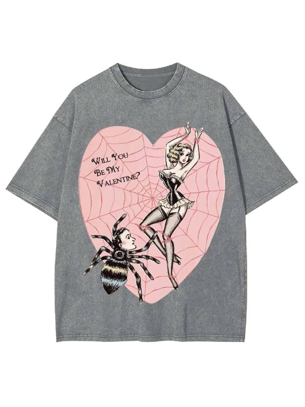 Web of Love Washed Tshirt