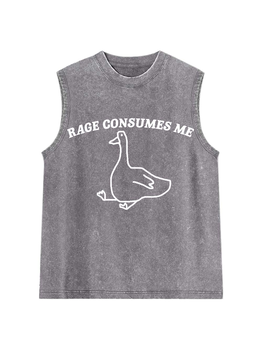 Rage Consumes Me Washed Tank Top