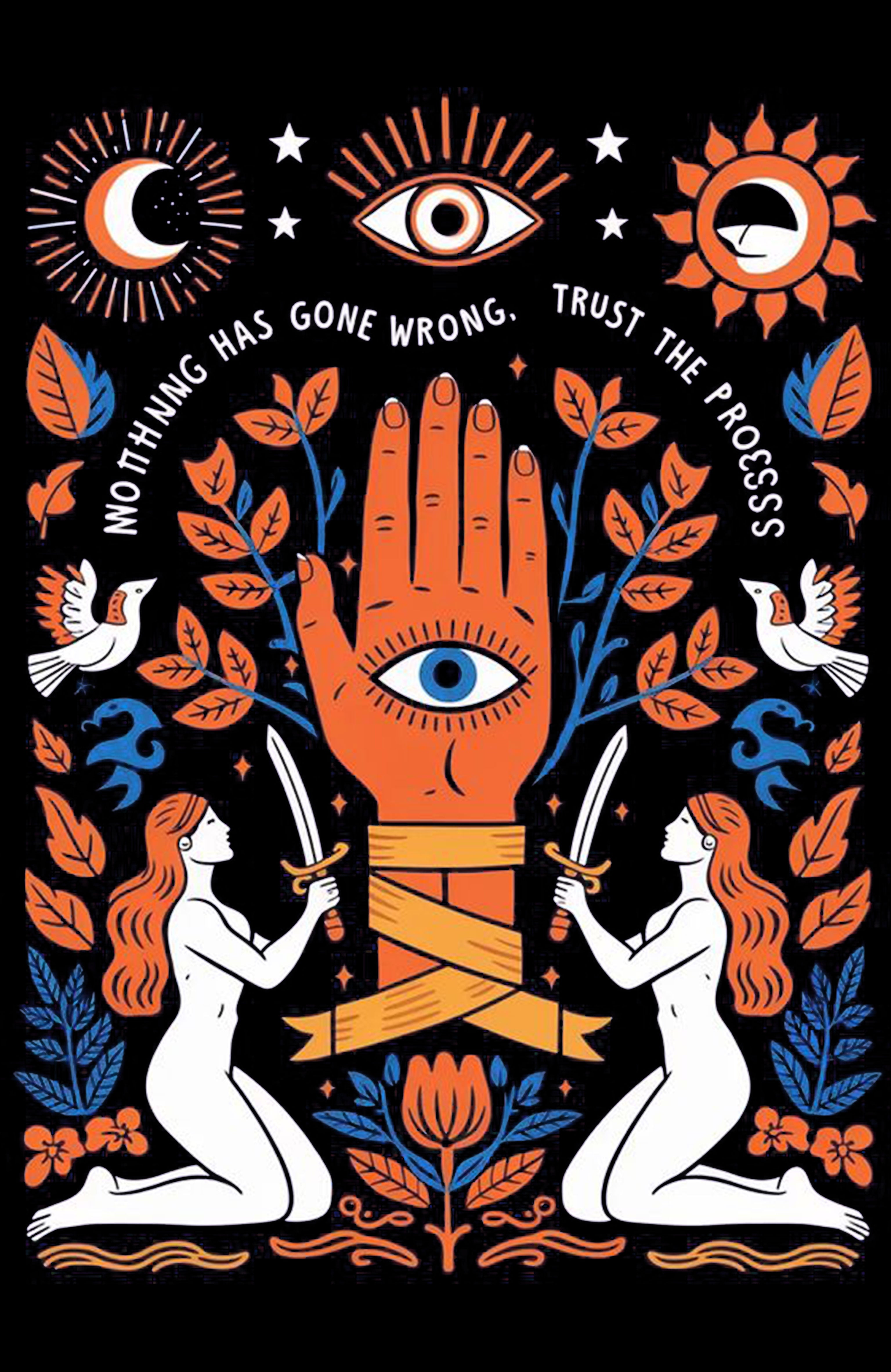 Nothing Has Come Wrong, Trust The Process Washed Tshirt