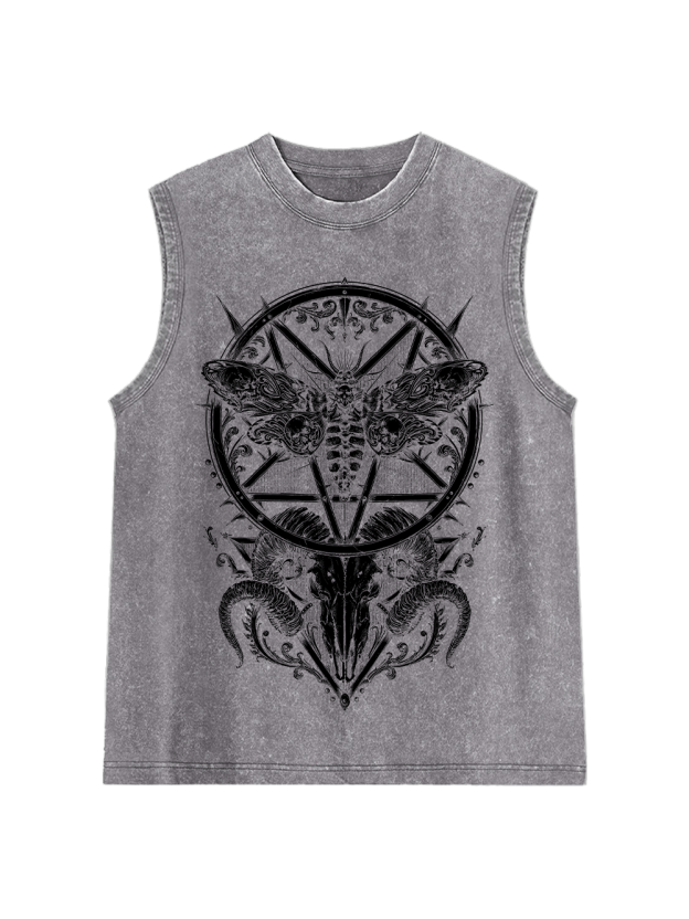 War Goat Washed Tank Top