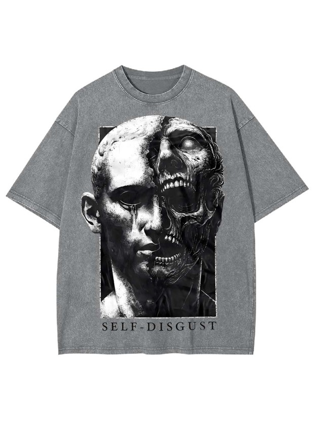 Self-Disgust Washed Tshirt