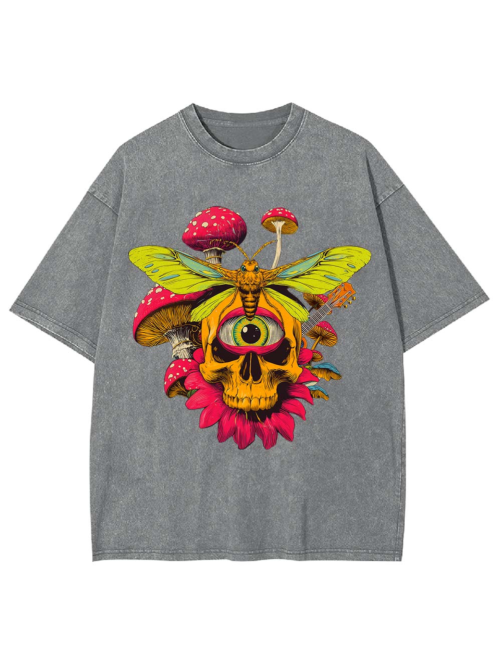 Psychedelic Visions Washed Tshirt