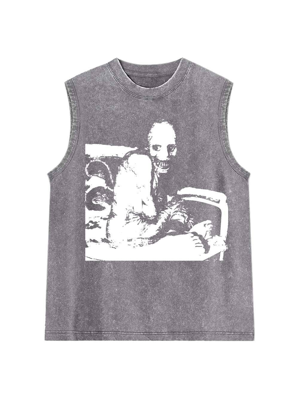 Russian sleep experiment Washed Tank Top