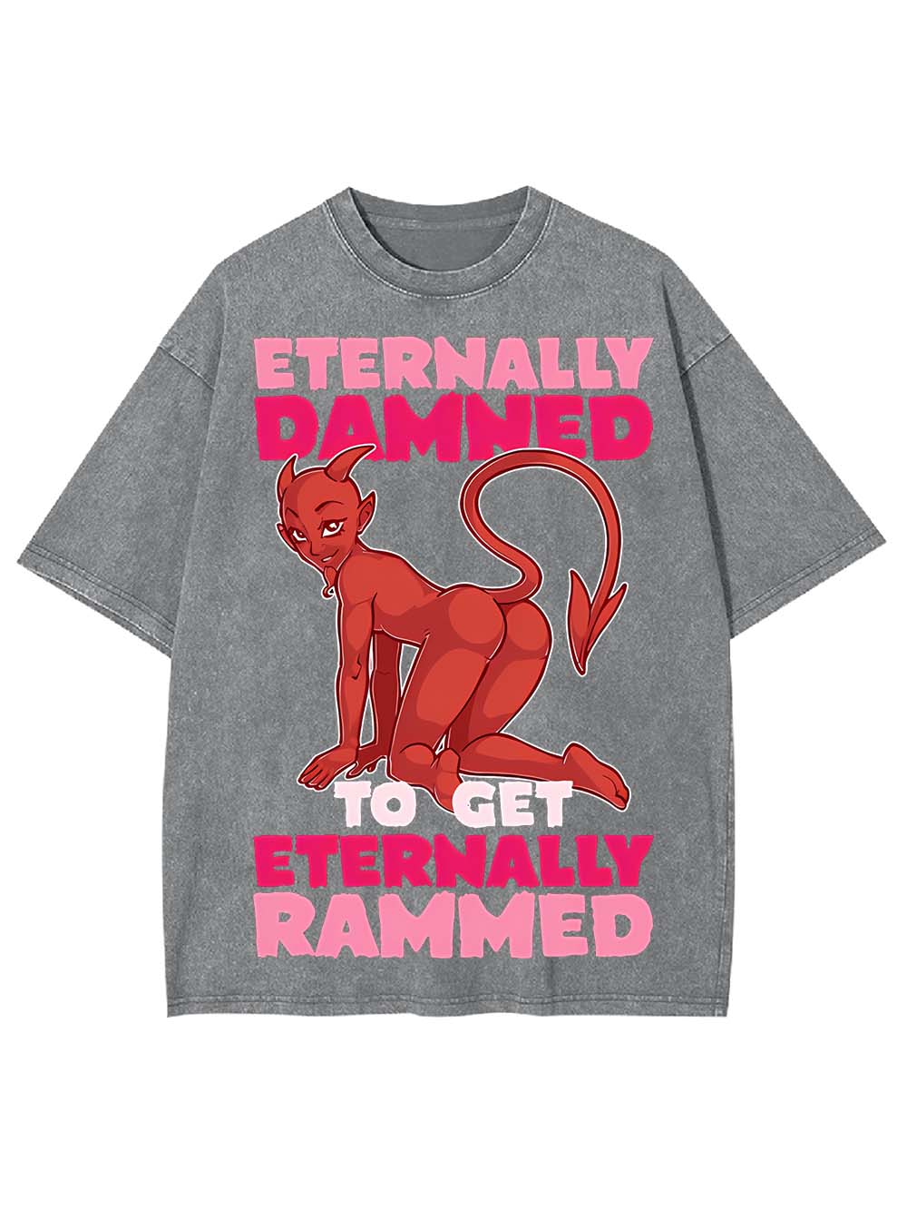 Eternally Damned Washed Tshirt