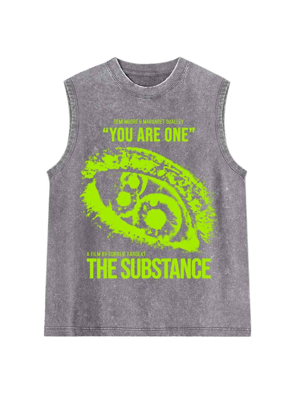 You Are One The Substance Remember Washed Tank Top-ClassyOutlaw Sale