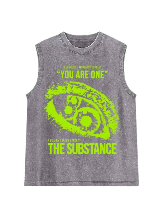 You Are One The Substance Remember Washed Tank Top